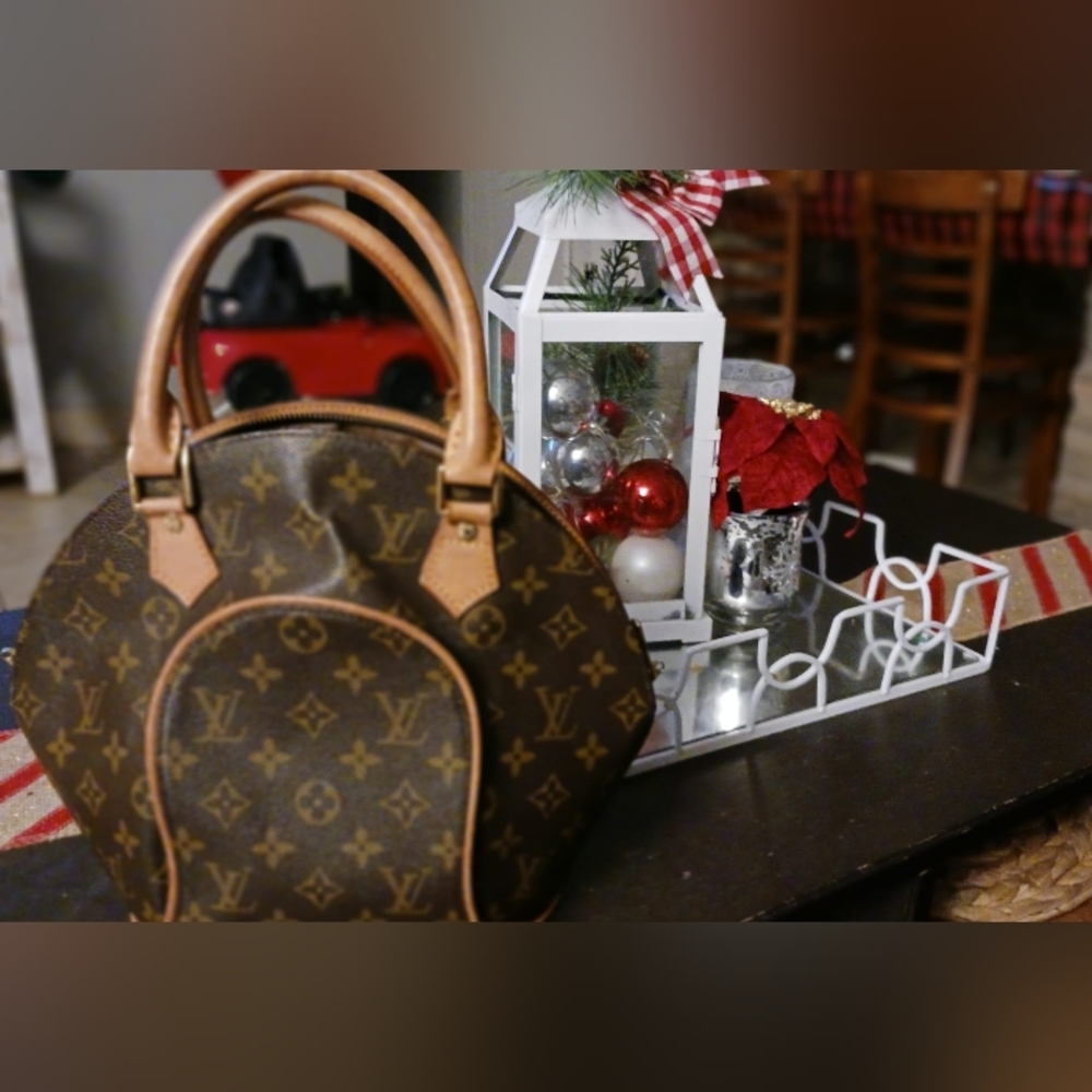 LV Monogram Ellipse Handbag